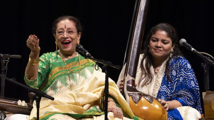 Begum Parveen Sultana continues to fascinate with her energetic rendering  

