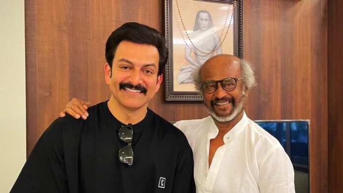 'Fanboy forever! OG Superstar ': Rajinikanth from Prithviraj Sukumaran meets the superstar from the screen' L2: Emperan 'trailer

