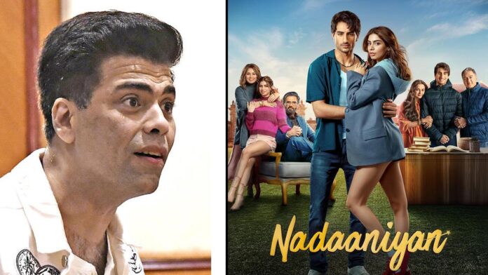 Karan Johar on the harsh reviews of 'Nadaniyan': A critic wrote, 'I want to kick this film' ...


