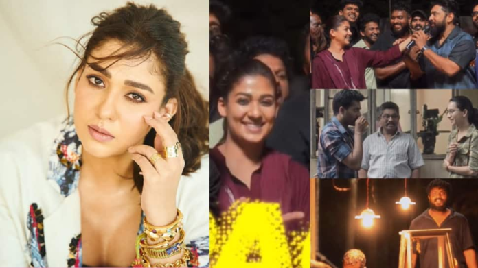 Nayantara wrapped the 'Dear Students Shooting', shared the moments back and forth

