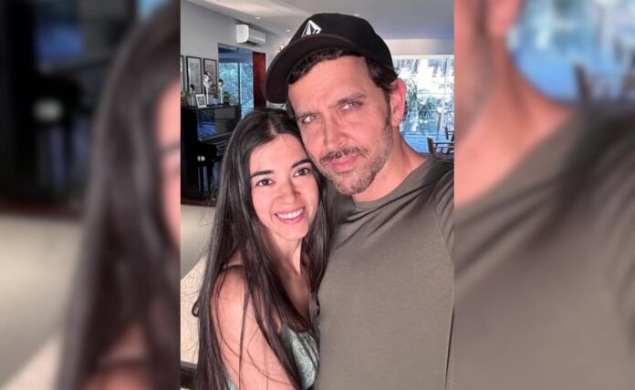 On Saba Azad's latest Instagram post, lover Hrithik Roshan dropped this comment

