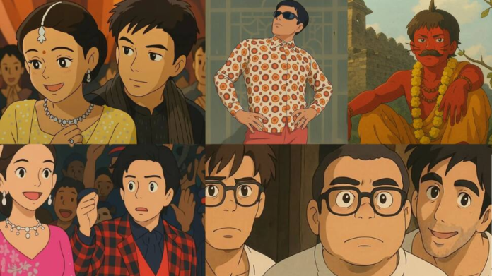 Studio Ghibali AI Kala changed Bollywood classics: Bhool Bhulaiya, Jab We Met, Hera Feri, Bahubali, DDLJ, and more


