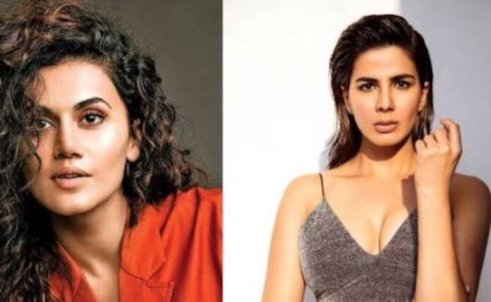 Taapsee Pannu reacted to the claim of snatching during the claim of Kirti Kulhari <i>pink</i> Publicity

