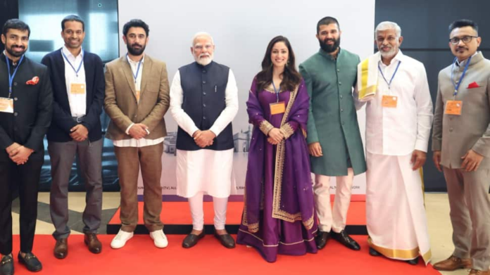 Yami Gautam, Vijay Devarakonda and Amit Sadhu meet PM Modi

