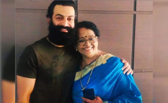 among <i>L2 Empuran</i> Controversy, Prithvirraj Sukumaran's mother Mallika protected the actor - 