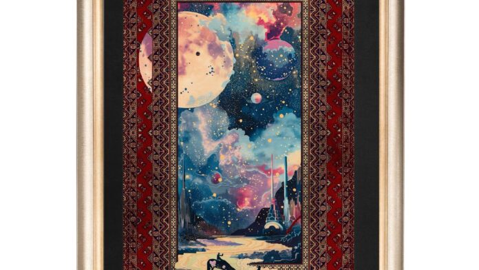 Artist Fannon Raza channels his creativity with carpets

