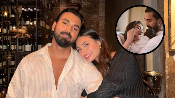 Athiya Shetty- KL Rahul revealed the name of Baby Girls, shared a picture of adorable family

