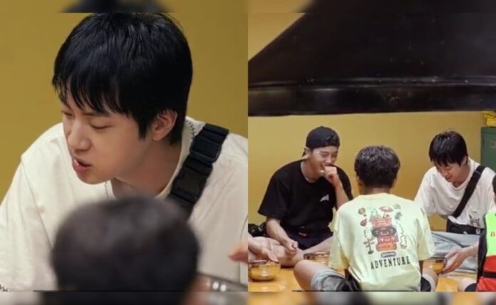 BTS Star Jin goes <i>Native</i>Eats curry-rice in Indian style. Watch


