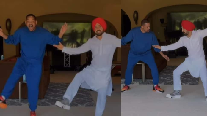 Diljit Dosanjh Bhangra 'King Will Smith: Fans go mad at their Hollywood collab, watch videos

