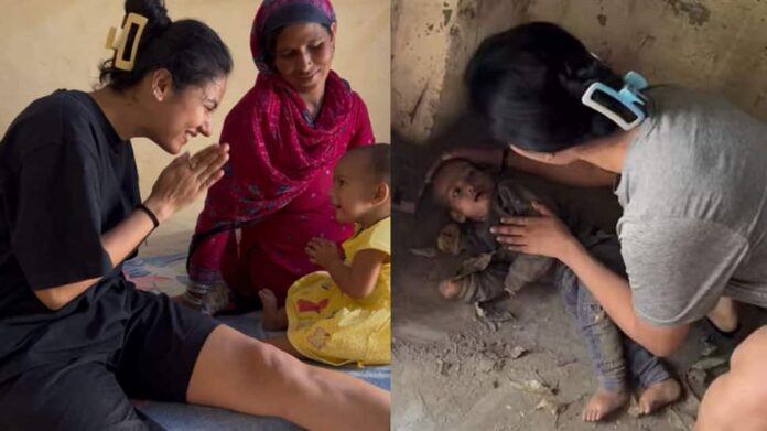 Disha Patanis Sister Khushboo Patani, East-Army Officer, save the abandoned girl in Bareilly; She is mixed with mother again

