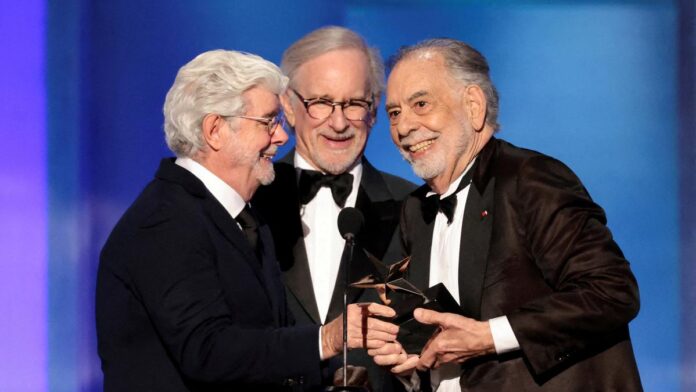 Francis Ford Copola was awarded with AFI Life Achievement Award

