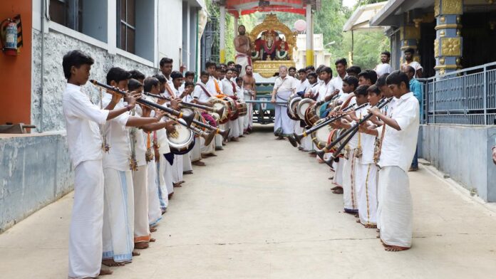 How a temple turned into a Nagaswararam and Thville School

