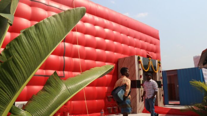 How are these 'balloon theater' cinema to small cities of India

