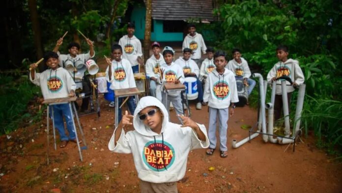 How the scrap band Dabba Beat is winning over the recycled rhythm fans  

