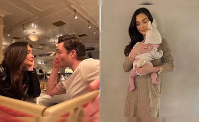 In Pix: Amy Jackson and Ed Westwick's son Oscar celebrated Easter first

