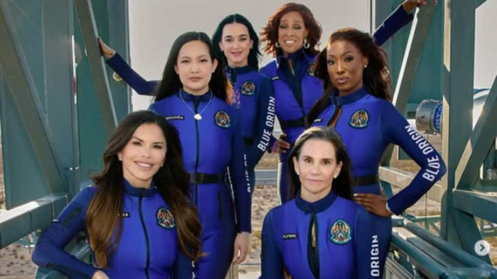 Katy Perry joined the First All-Female Crew on Historic Blue Origin Spaceflight

