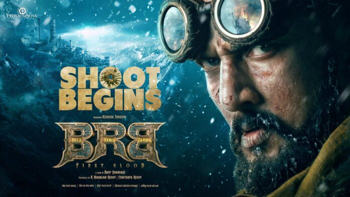 Kiccha Sudeep's 'Billa Ranga Bhasha' goes to the floor, the manufacturers drop the look poster first

