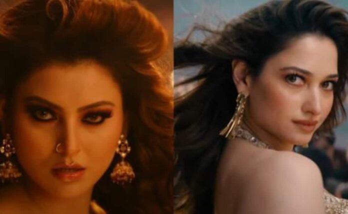 Urvashi shares Rautela, then deletes, compares it <i>Jat</i> Song to Tamannaah <i>Intoxication</i>Internet reacts

