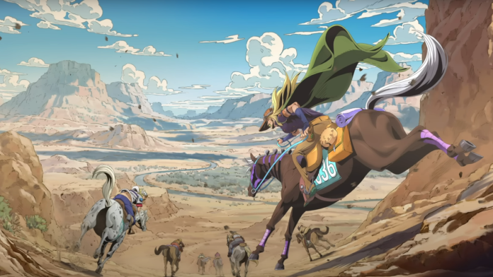 Ushree in a new era of 'Steel Ball Run' Anime Anime 'Jojo's bizarre adventure'

