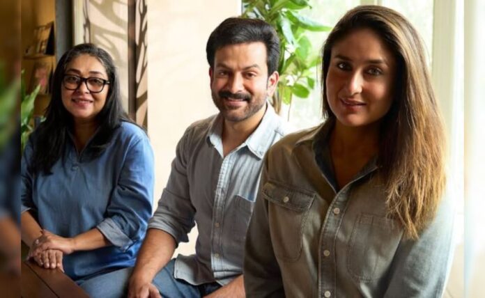 <I>scope</i>: Kareena Kapoor collaborates with Prithviraj Sukumaran for Meghna Gulzar's next. See the announcement post

