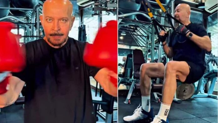 75 -year -old Rakesh Rosons Gym Workout Wow Fans; Sunil Shetty, Anupam Kher cheers him!

