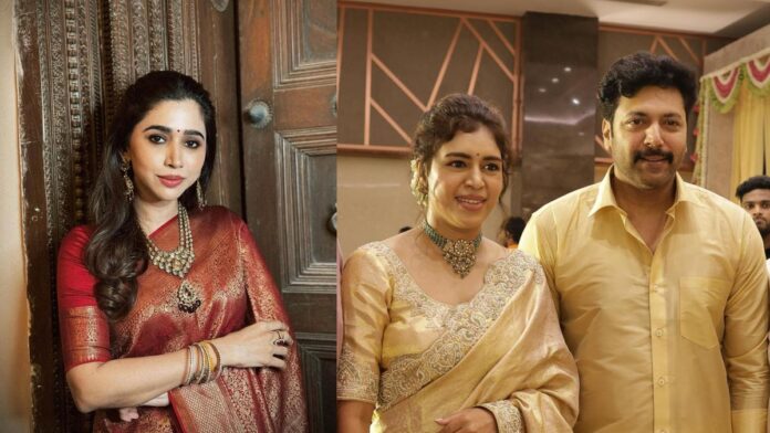 Aarti Ravi Emotional Note after a public appearance with Ravi Mohan's rumors

