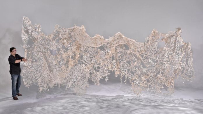 Artist Ravikumar Kashi's work brings a layered depth on paper

