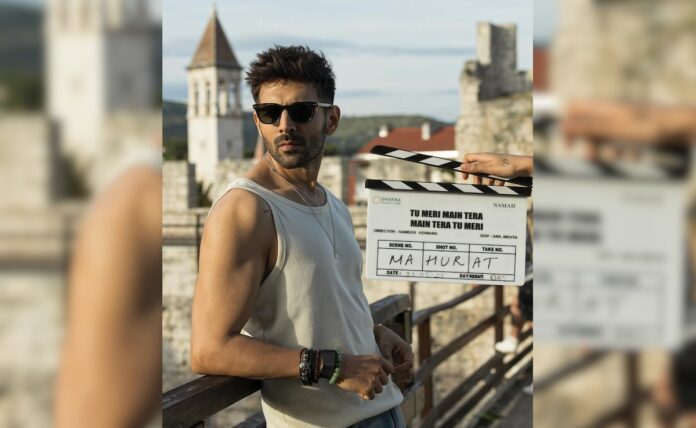 As he starts filming, Karthik Yarian gets makeover <i>Tu meri main tera, main tera tu meri</i>

