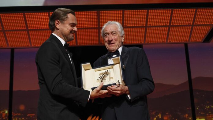 Cannes 2025: Robert de Niro received Standing Owsh, Palme D'Or from Leonardo Dickaprio

