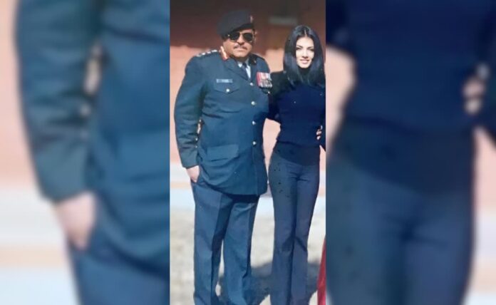 Celina Jaitley says that her father Vikram Kumar was 