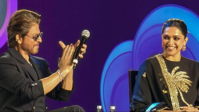 Deepika Padukone, Shahrukh Khan Light Up Waves Summit 2025

