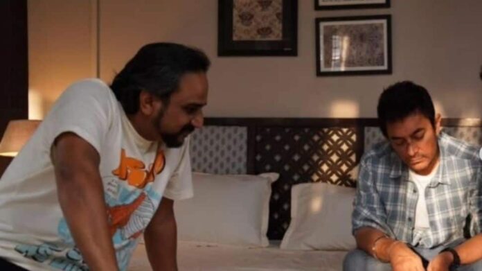 Director RS Prasanna Panes Emotional Note for Aamir Khan, Sitare Lands Paar BTS Pix

