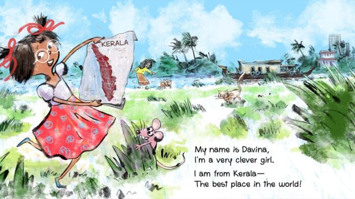 Elizabeth Keaton aka Elikutty launched its first Malayalam Picture Book for children

