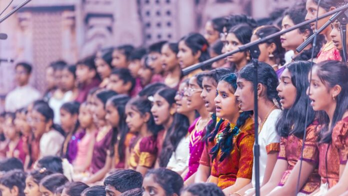 Epic Choir performs at Cleveland Thiagaraja Festival

