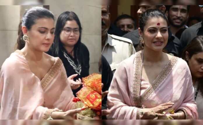Kajol searched for blessings in Kali temple south of Kolkata in front of her next release <i>Mother</i>

