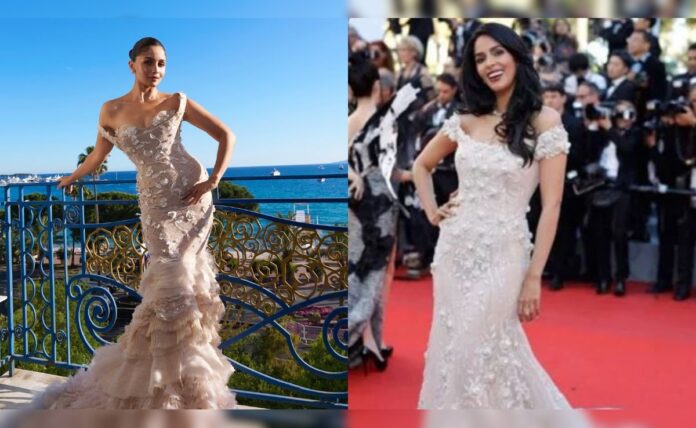 Kan 2025: Alia Bhatt's Shiapareli gown reminds fans of Mallika Sherawat's 2017 look


