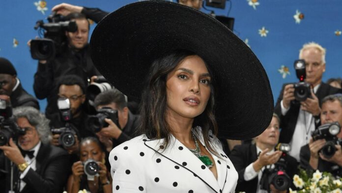 Met Gala 2025: Priyanka Chopra brings old Hollywood glamor found in Polka Dot Balman Suit

