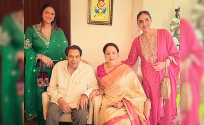 On Hema Malini, Dharmendra's 45th wedding anniversary, daughter Isha Deol a lovely desire

