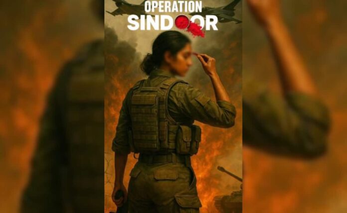 <i>Operation vermilion</i> The film announced, the first poster amidst increasing India-Pakistan tension

