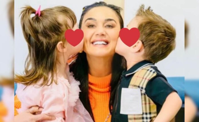 Preity Zinta warned fans against clicking on her children's pics: 