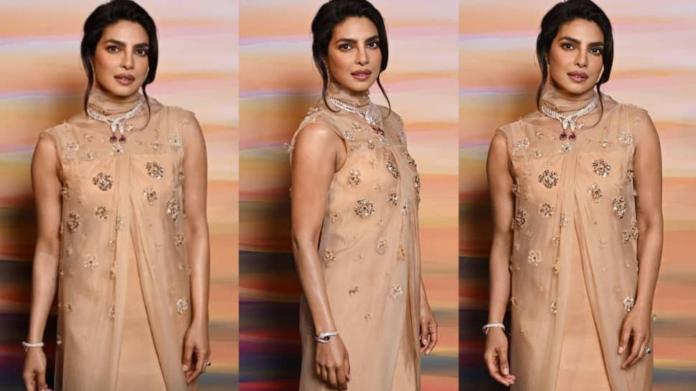 Priyanka Chopra turns her head in beige wear; Photos with K -Pop Idol Lisa at BVLGARI event go viral - clock


