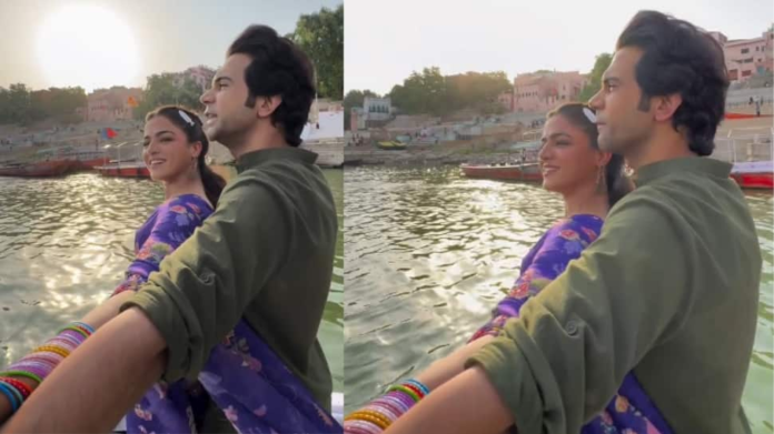Rajkummar Rao, Vamika Gabbi forgiven the iconic Titanic pose on the forgiven forgiven - watch viral BTS video

