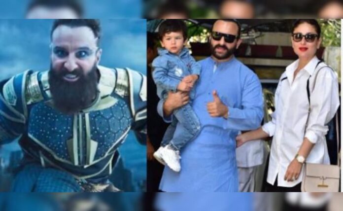 Saif Ali Khan apologized to son Taimur that he seated him <i>Thief</i>Their reaction

