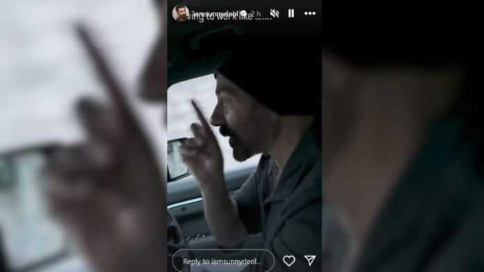 Sunny Deol shared beautiful glimpse from Border 2 set in Hills

