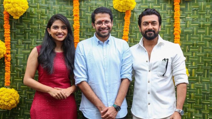 'Suriya 46': Venki Ataluri's film with Suria was launched, Mamitha Baiju joined the cast

