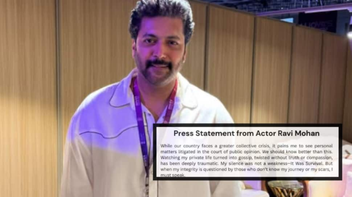 Tamil actor Ravi Mohan denied the allegations by wife Aarti, defended paternity and accepted beautiful partner Kenisha

