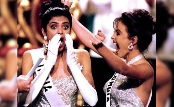 Thruobac Gold: Sushmita Sen celebrated the title of 31 -year -old Miss Universe: 