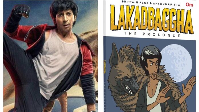 Tintin-style comic book makeover for woodcutter film action hero

