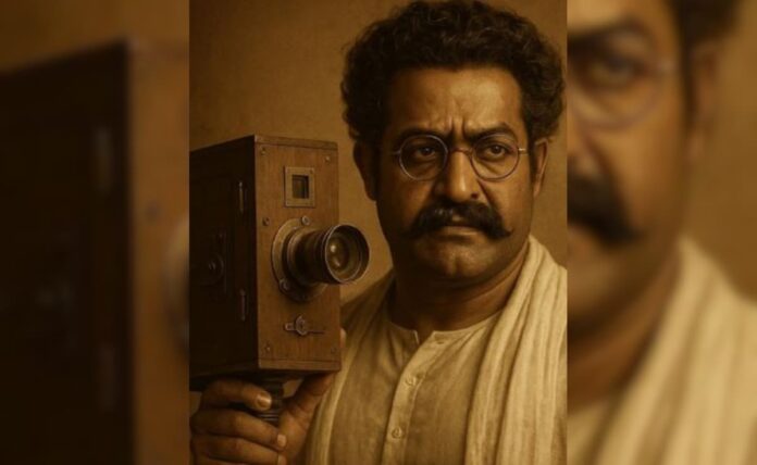 To play Dadasaheb Phalke in JR NTR <i>made in India</i>AI-Janit images make buzz

