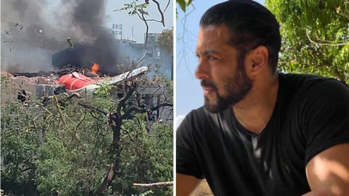 Ahmedabad aircraft accident: Salman Khan canceled the incident in solidarity with victims

